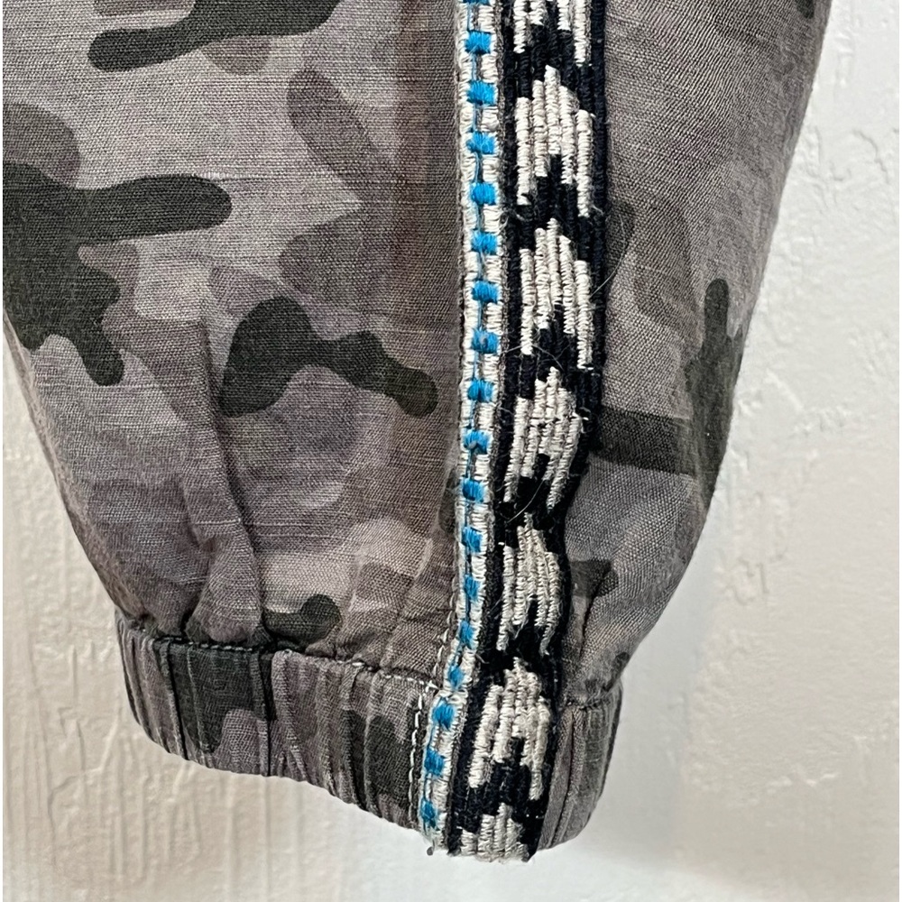NWT Sundance Camo Cargo Linen Blend Joggers - Picture 5 of 8